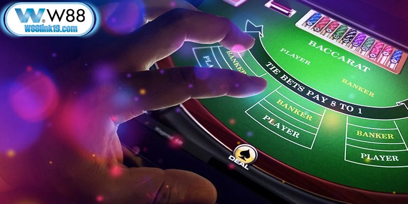 Baccarat trực tuyến W88 nổi như cồn hiện nay nhờ tính đơn giản