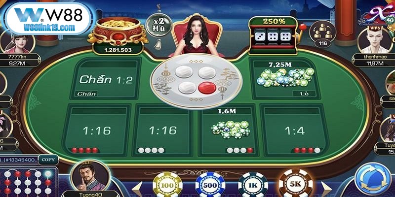 Một mẹo nhỏ là hãy quan sát và đặt theo những cao thủ W88